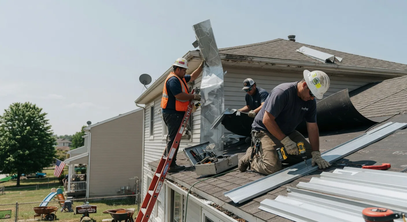 Metal Roof Repair in Lanesville, IN